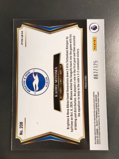 Kaoru Mitoma Soccer #067/125