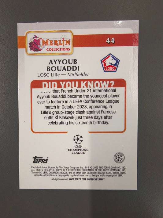 Ayyoub Bouaddi Soccer #147/199
