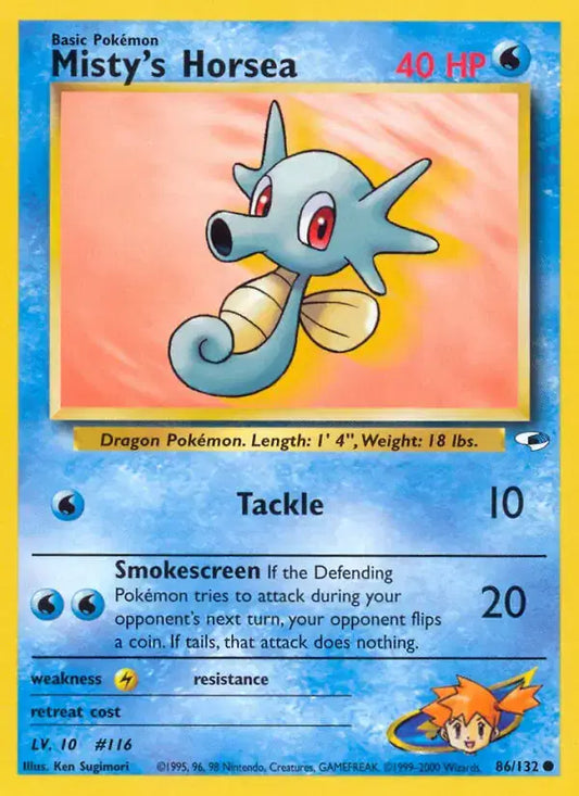 #086 Misty's Horsea