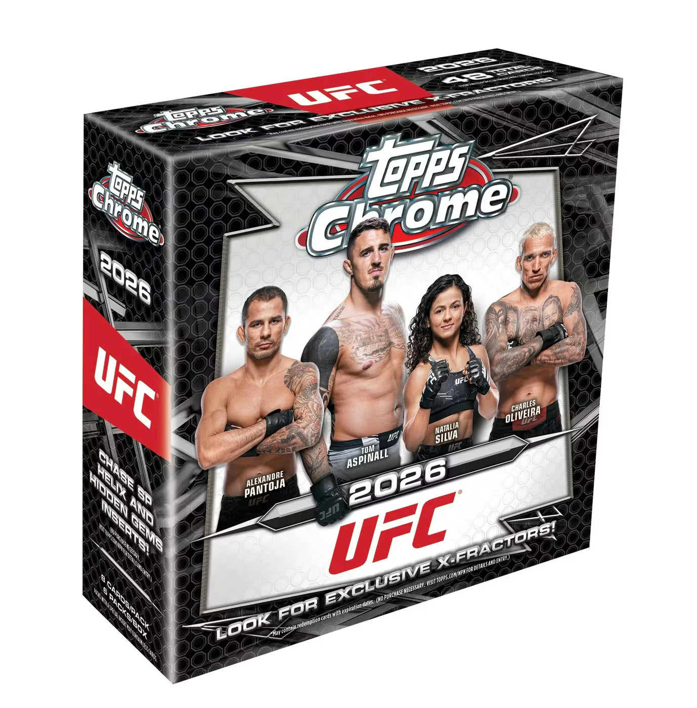 Break UFC #02 - 2 X UFC Topps Chrome mega Box