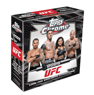 Break UFC #02 - 2 X UFC Topps Chrome mega Box