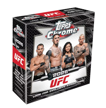 Break UFC #02 - 2 X UFC Topps Chrome mega Box