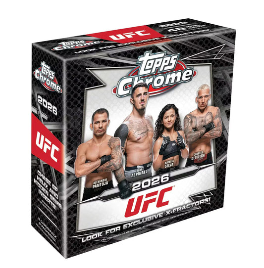 Break UFC #02 - 2 X UFC Topps Chrome mega Box
