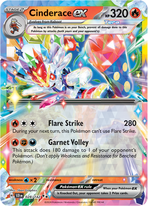 #028 Cinderace EX