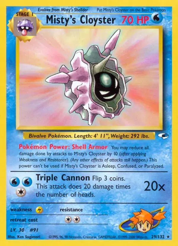 #029 Misty's Cloyster