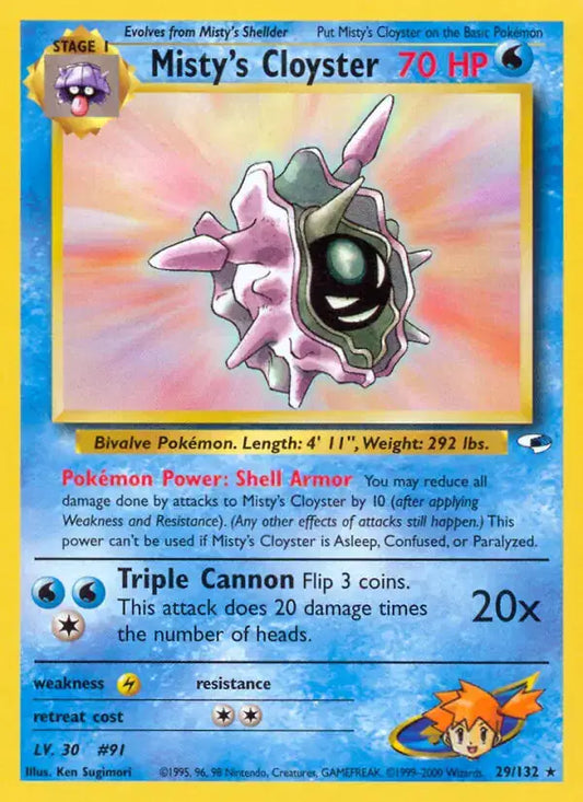 #029 Misty's Cloyster