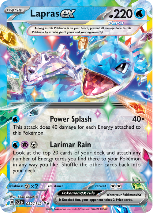 #032 Lapras EX