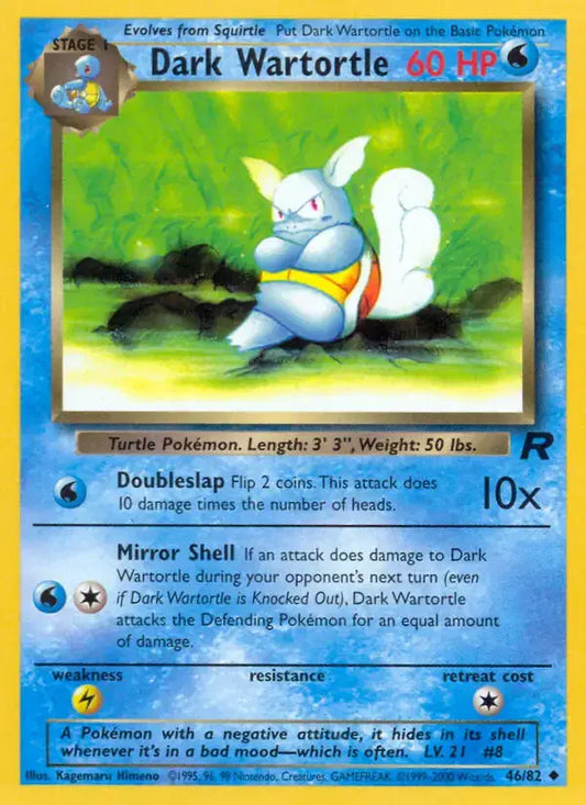 #046 Dark Wartortle
