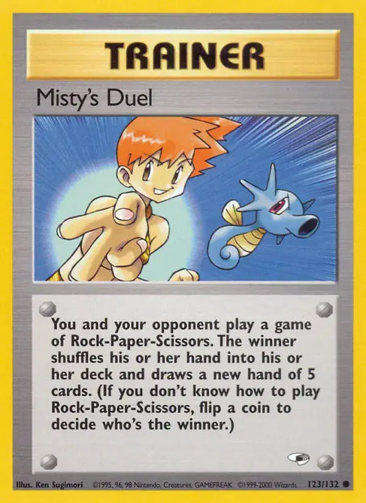 #123 Misty's Duel