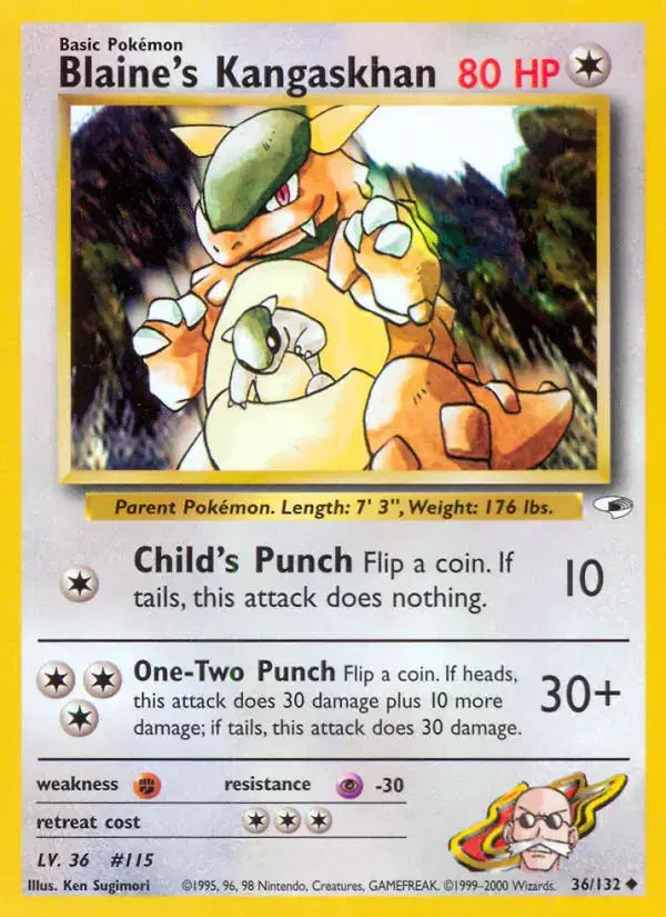 #036 Blaine's Kangaskhan