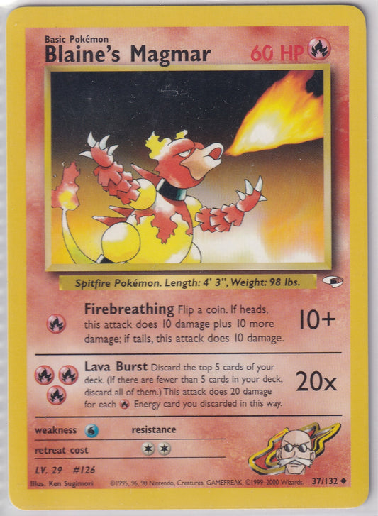 #037 Blaine's Magmar
