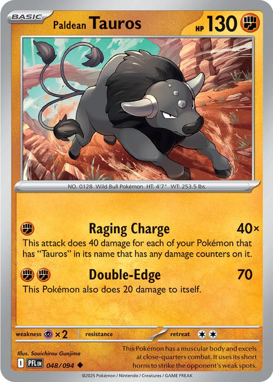 #048 Paldean Tauros