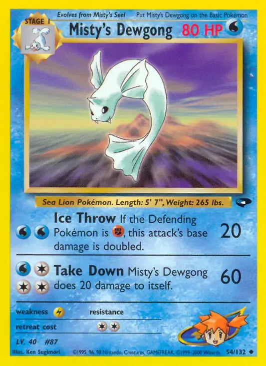 #054 Misty's Dewgong