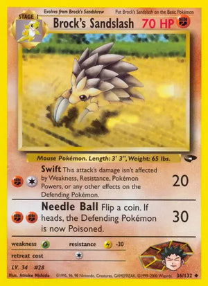 #036 Brock's Sandslash