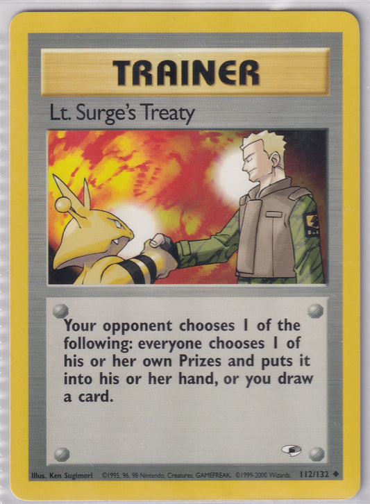 #112 Lt. Surge's Treaty