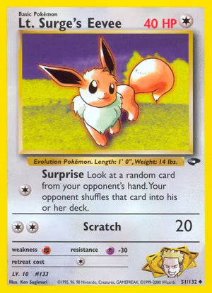 #051 Lt. Surge's Eevee