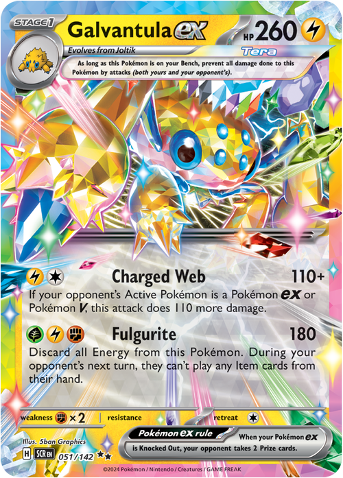 #051 Galvantula EX