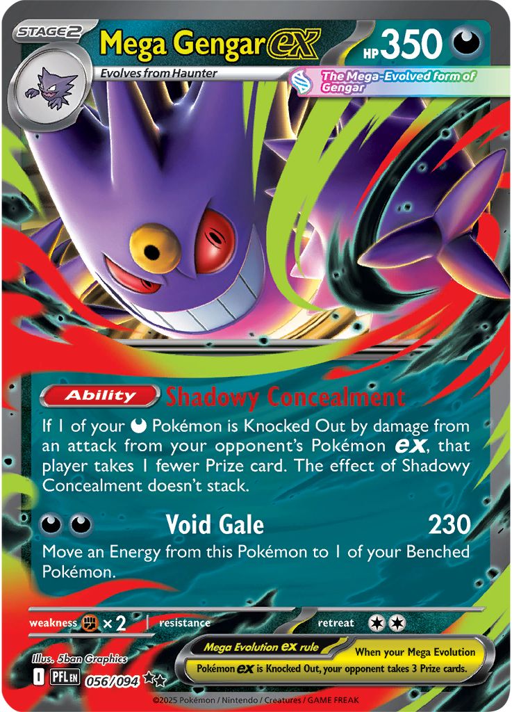 #056 Mega Gengar EX