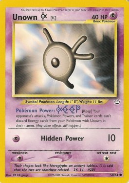 #058 Unown