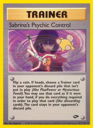 #121 Sabrina's Psychic Control