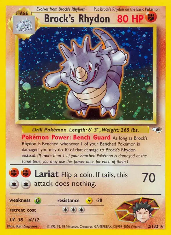 #002 Brock's Rhydon