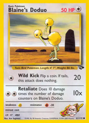 #061 Blaine's Doduo