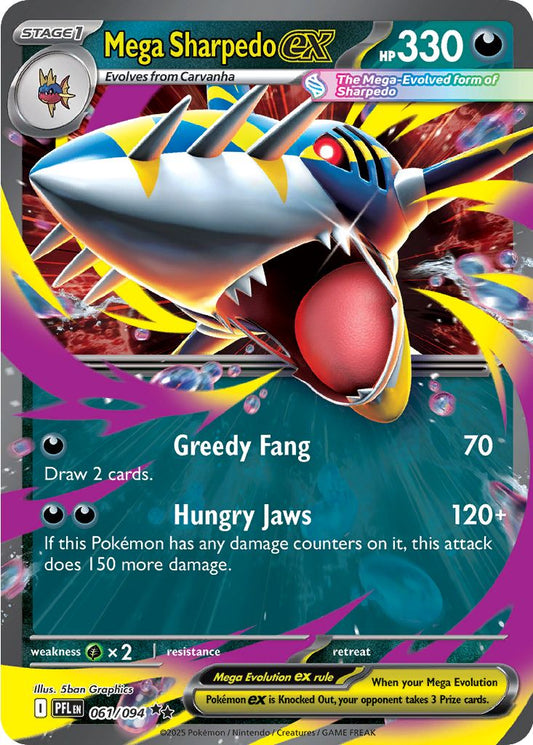 #061 Mega Sharpedo EX
