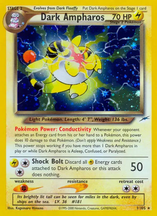 #001 Dark Ampharos