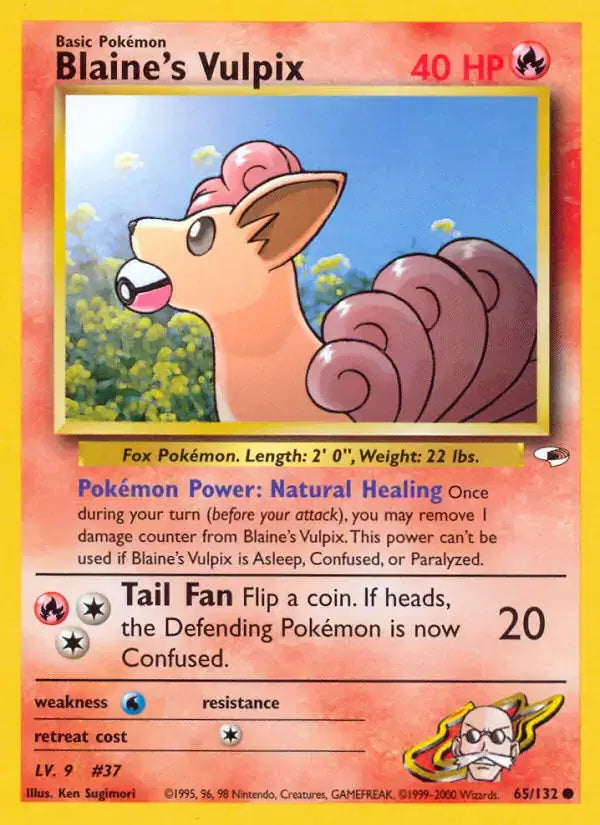 #065 Blaine's Vulpix