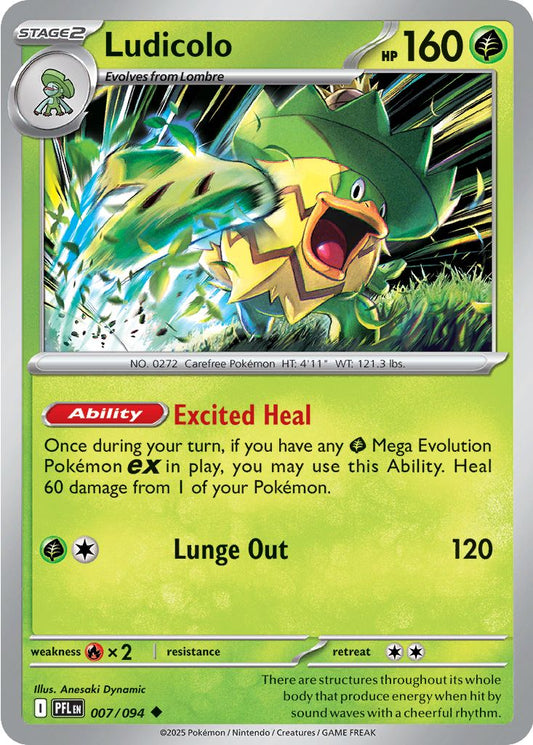 #007 Ludicolo