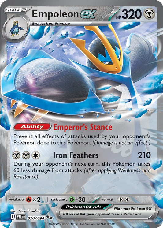 #070 Empoleon EX