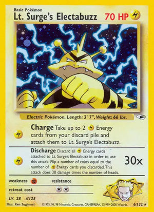 #006 Lt. Surge's Electabuzz