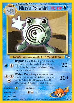 #053 Misty's Poliwhirl