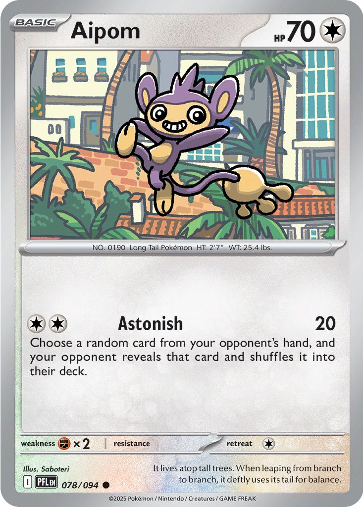 #078 Aipom
