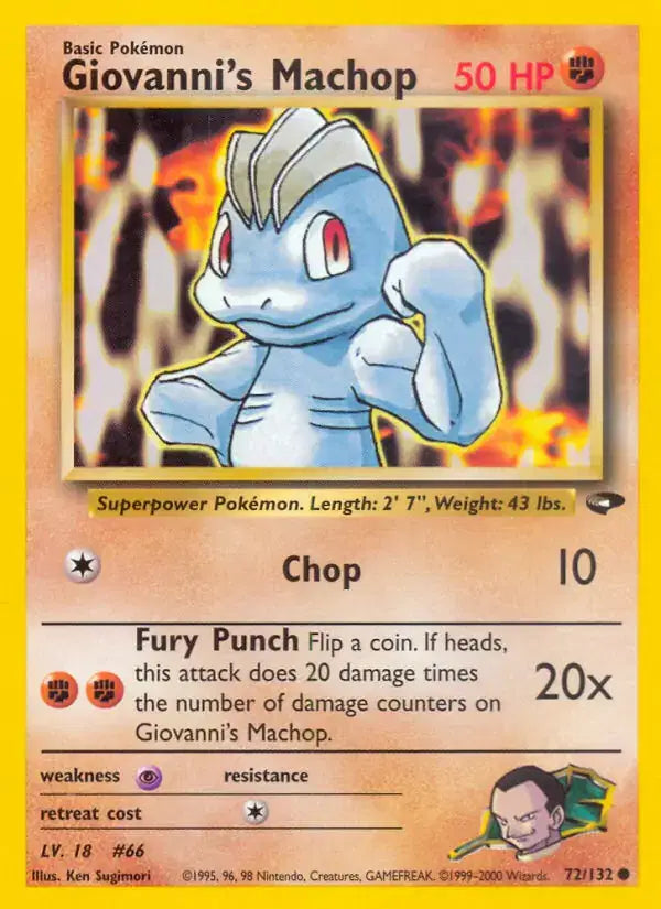 #072 Giovanni's Machop