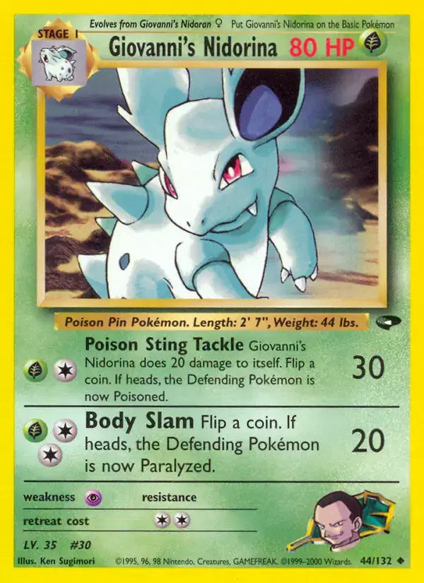 #044 Giovanni's Nidorina