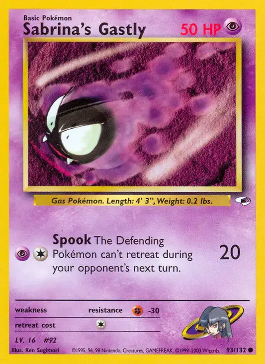 #093 Sabrina's Gastly