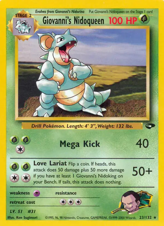#023 Giovanni's Nidoqueen