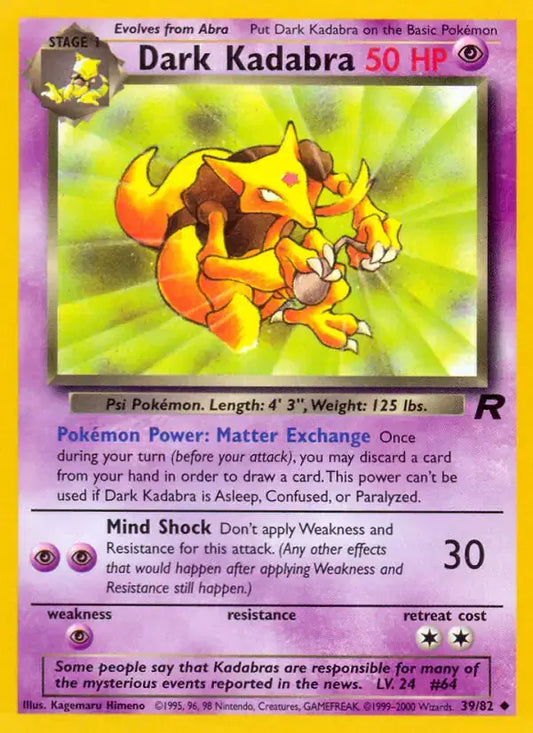 #039 Dark kadabra