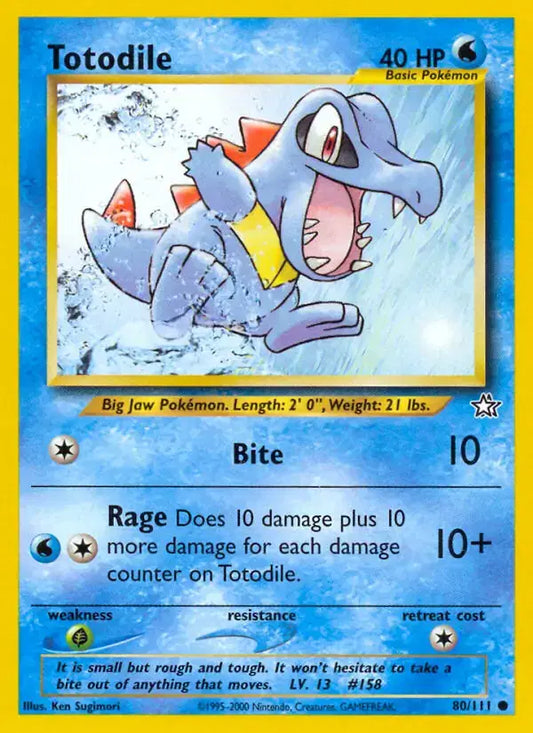 #080 Totodile