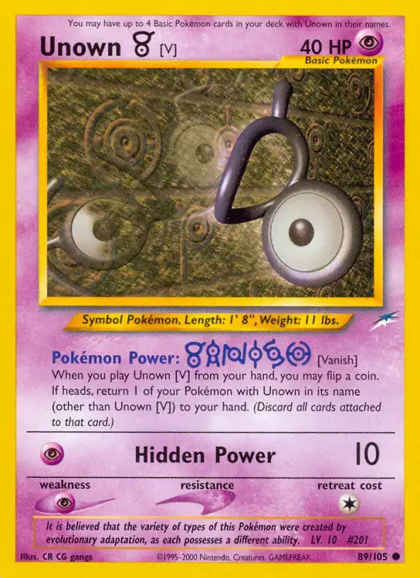 #089 Unown [V]