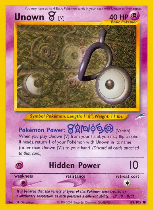 #089 Unown [V]