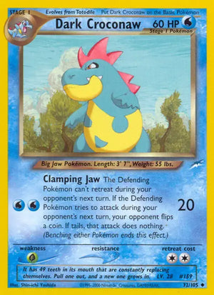 #032 Dark Croconaw