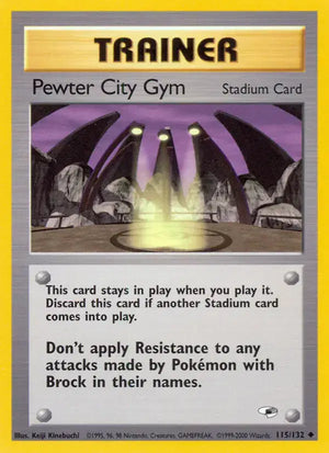 #115 Pewter City Gym