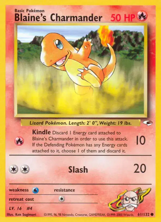 #061 Blaine's Charmander