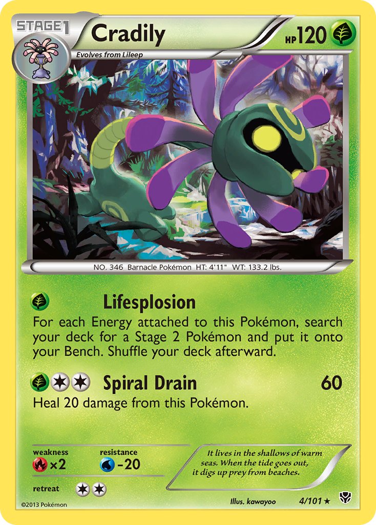 #004 Cradily