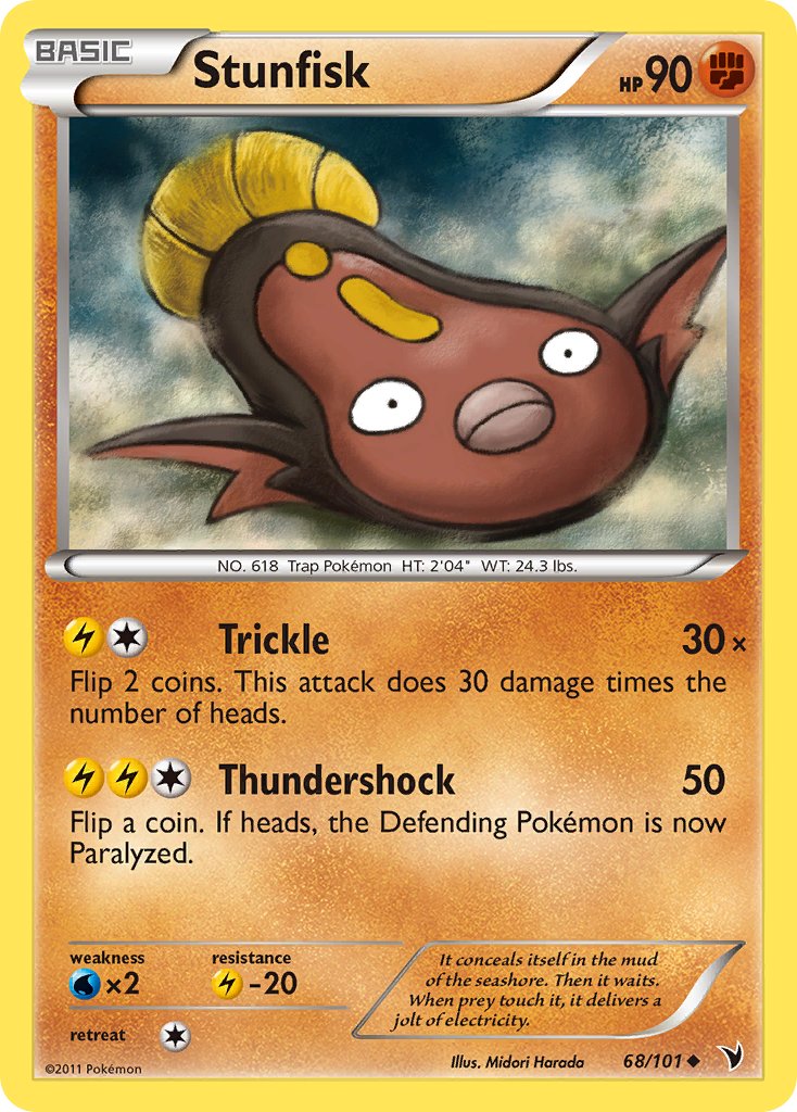 #068 Stunfisk