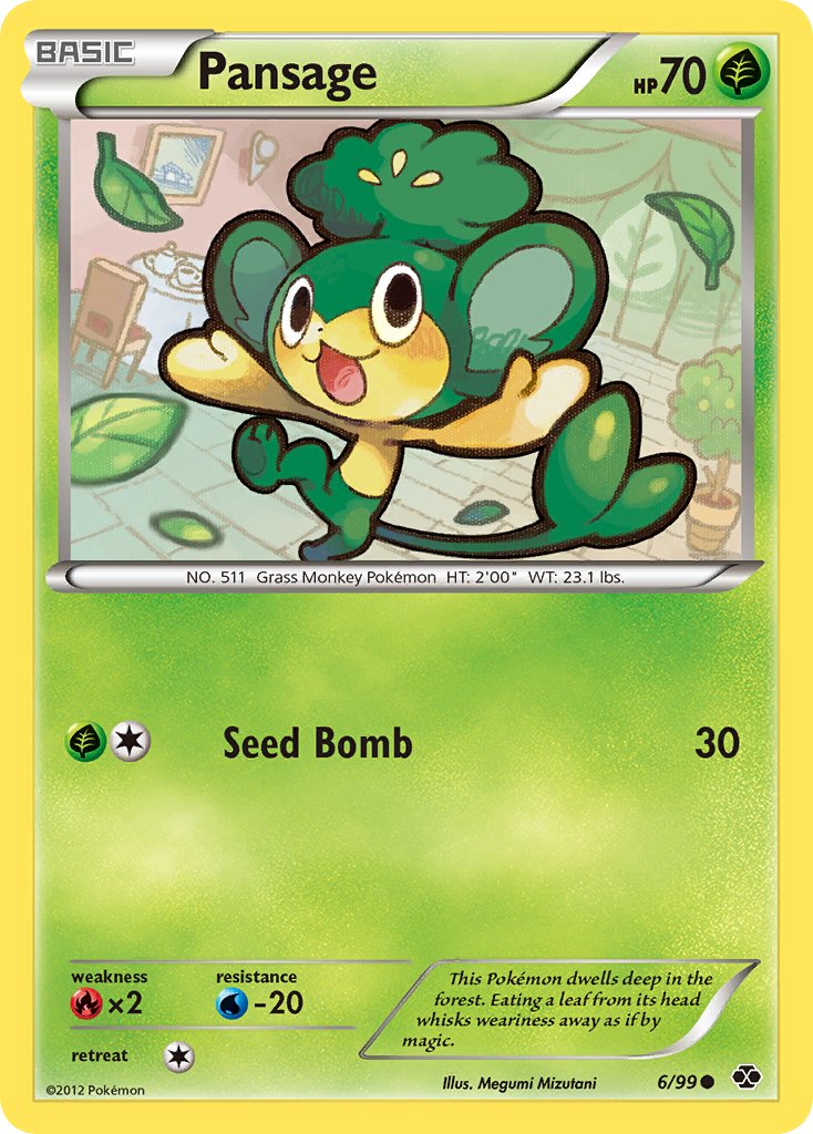 #006 Pansage
