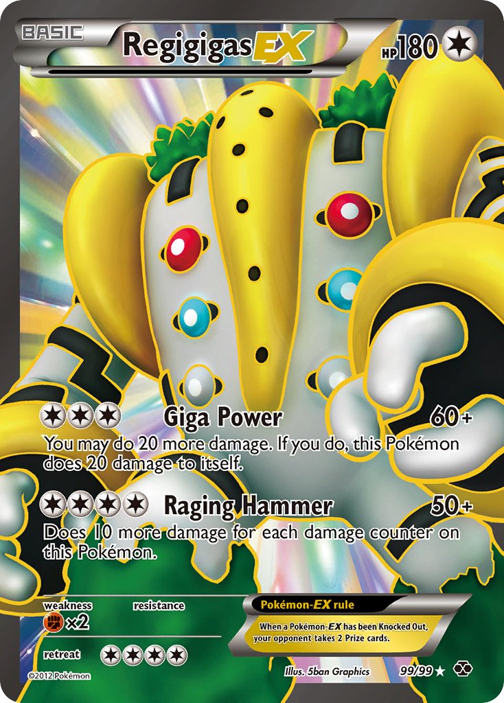 #099 Regigigas-EX