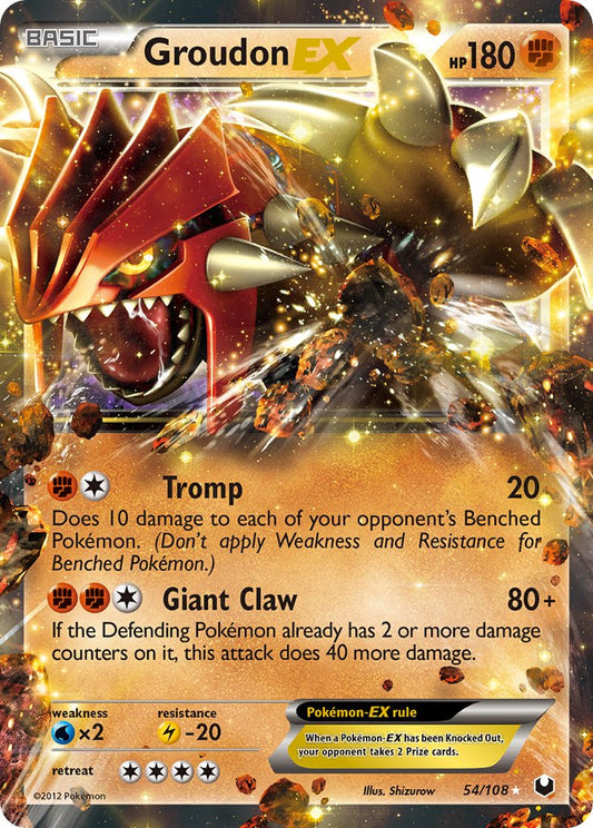 #054 Groudon-EX